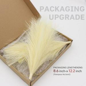 Wanddecoratie, muur metalen vaas decoratie houder, wandmontage kunstbloemen, gouden muur decor nep tarwe 2 pack, kunstgroen, boerderij, Boho