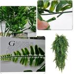 4 Stks Kunstmatige Hangende Planten Varen Bladeren Decoratie Kunstmatige Hangende Planten Faux Bosten Varen Nep Kunstmatige Varens Opknoping Planten Boston Varens Faux Perzische Ne