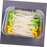 4 Sätze Künstliche Bohnensprossen Home Decor Wohnungsdeko Restaurant-Display-gemüse Realistisches Obstspielzeug Sojasprossen Aus Kunststoff Künstliches Gemüse Plastik 50 Stüc