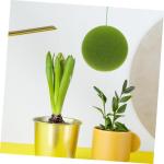 Simulierter Moosball kunstpflanze kunstplflanze Garden Decoration Room Decor for Moosball für Party Kunstmoos Kugel Dekor DIY blumenkunst versorgung Simulation Moosball Schaum