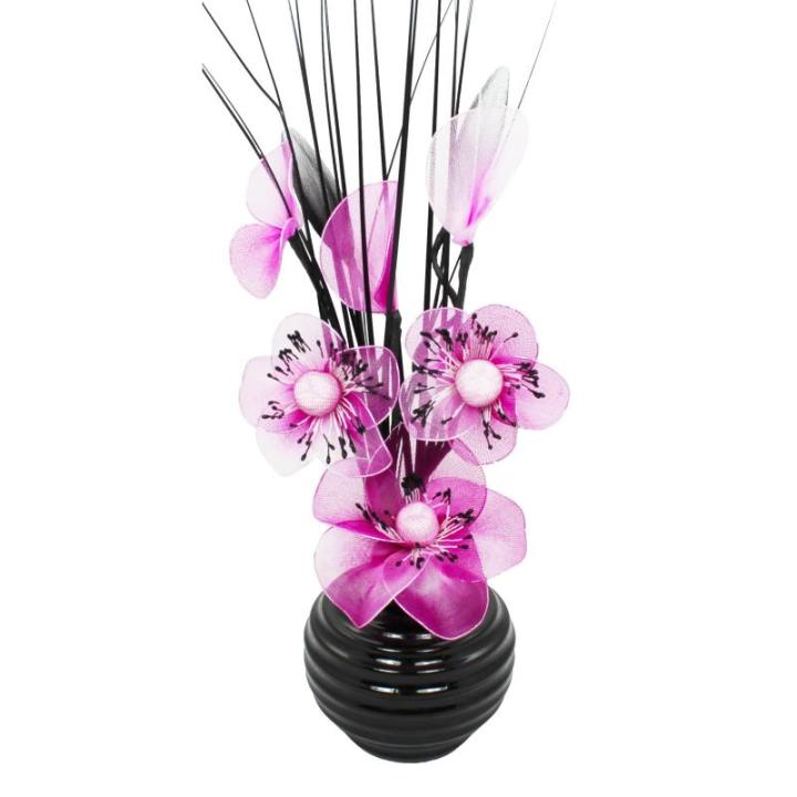 kunstbloemen in pot, decoratie, 32cm