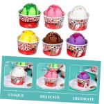 18 Stück Eiscreme Modell Eiscreme Display Requisiten Lebensechte Eiscreme Kugeln Partygeschenke Künstliche Eiscreme Kugeln Simulierte Eiscreme Kugeln Eiscreme Kugel