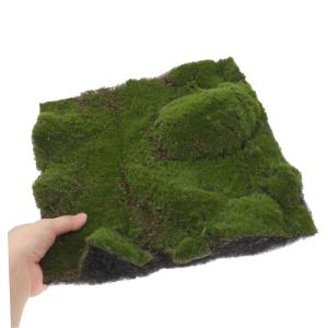 Simulation Moos Rasen Rasenmatte Gefälschte Grasquadrate Künstliches Moos Kunstrasenteppich Für Terrasse Moosteppich Puppenhaus-Teppich Terrarienmoos Green Perlenbaumwolle