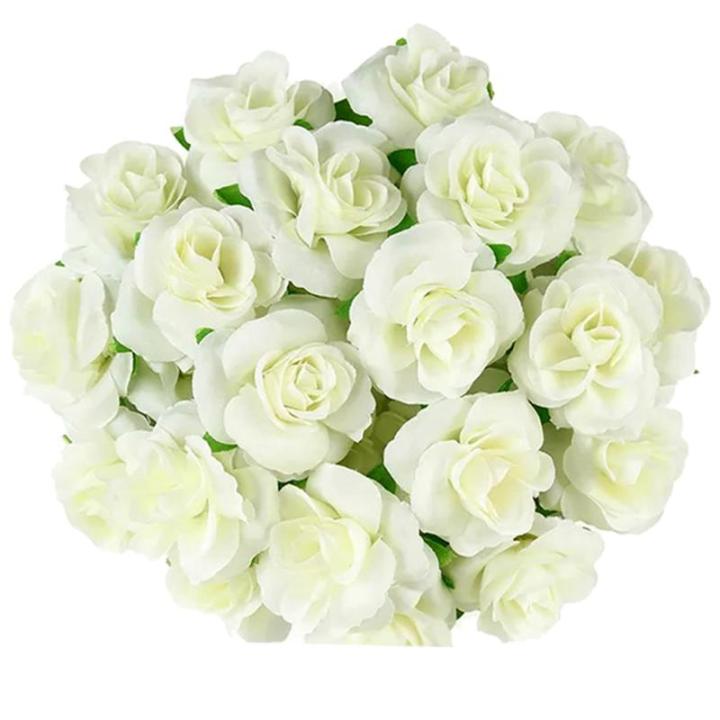 , bloemen, rozenkoppen, , kleine decoratie, voor bruiloft, feest, decoratie, knutselen, 100 stuks