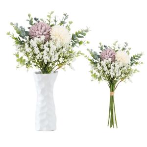 Boeket van kunstbloemen, 12 stuks, decoratie, kunstbloemen, lente, thuis, simulatie, paardenbloem, boeket, kunstbloemen, decoratie, hoogwaardig bruidsboeket 1808