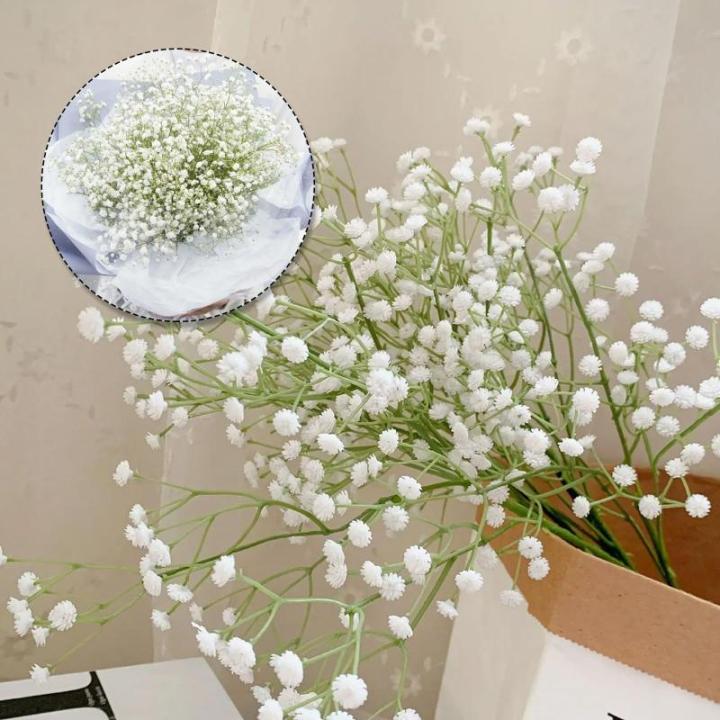 Gypsophila Kunstmatige Gypsophila , 6 stuks, voor bruiloft, huisdecoratie