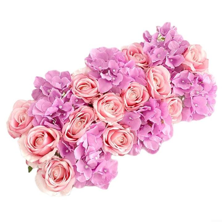 Perfekt für den Innen- und Außenbereich, künstliche Blumen-Wandpaneele zur Dekoration (11#)