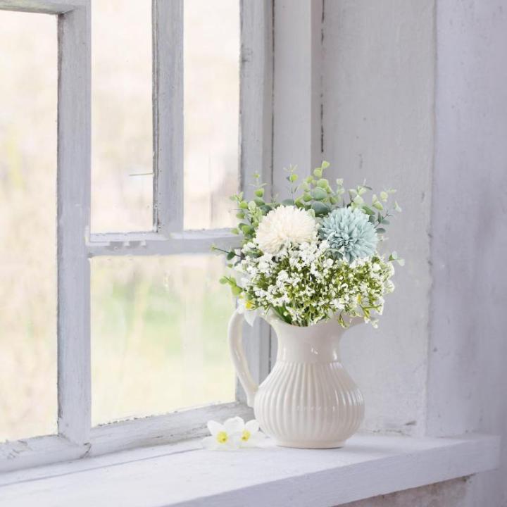 Unechte Blumen 12 stück Hortensien Kunstblumen Blumen Gelb Deko Geeignet für Blumenarrangements Hausgarten Partydekorationen Hochzeiten Tafelaufsätze 1810
