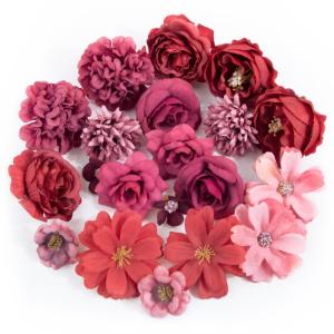 , 20 stuks, , mini-bloemkoppen voor bruiloft, thuis, knutselen, scrapbooking, decoratie (E)