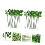 280 STK Rosenstiel künstliche blüten Artificial The Craft Material für künstliche Blumen künstlicher Blütenstiel künstliche Rosen DIY-Material grüner Blumenstieldraht Draht