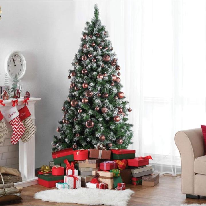champagne kerstbalornamenten voor kerstversiering - 36 stuks kerstboom onbreekbare ornamenten met ophanglus voor vakantie- en feestdecoratie (combo van 6 stijlen in 3 maten)
