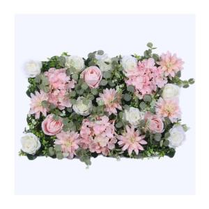 Künstliche Blumenwand, Blumenwandpaneel, 23,62 X 15,75 Zoll, Blumenwandhintergrund, Für Hochzeitsfeier, Kirchenwand, Innen- Und Außendekoration(Size:B)