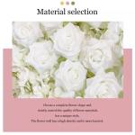 2 M * 2 M / 6,5 * 6,5 FTKünstlicher Blumenhintergrund Wandstoff Hintergrund Blumenwand, Blumenarrangement Blumenwandpaneel-Set, Seidenhortensien-Blumenpaneel Für Fotohintergrund(