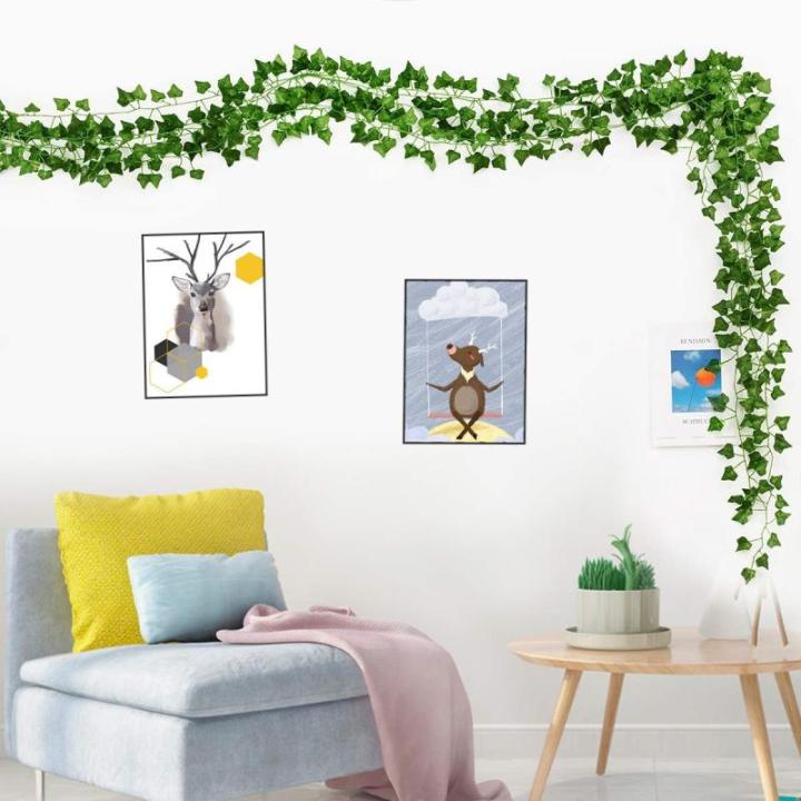 24 stuks kunstklimopslinger, nep 40 m klimopslinger voor kantoor, keuken, tuin, feest, wanddecoratie