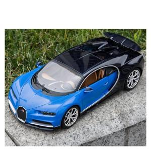 1/18 Voor Bugatti Chiron Divo Metaalspuitgietwerk Hoge Simulatie Sportwagen Model Ambachten Decoratie (Kleur: Blauw)