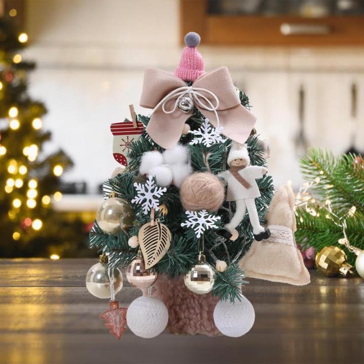 Kerstboom met verlichting 35 cm lichtketting kerstboom mini kerstboom kunstmatige kerstboom kerstdecoratie tafel kerstboom kerstcadeaus