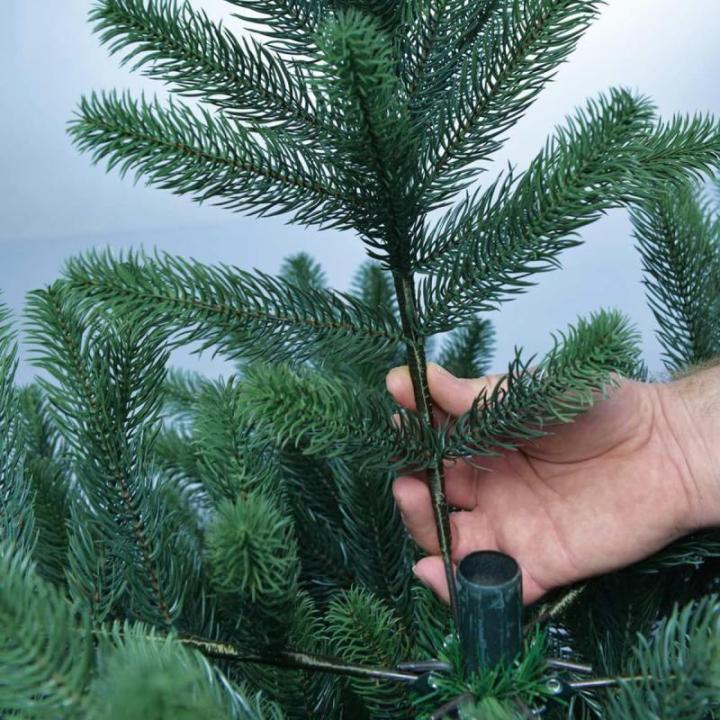 Kerstboom Xmas Premium 85 cm - kunstmatige volle PE dennenboom van 100% spuitgegoten - bedrieglijk echte kunstboom - B1 moeilijk ontvlambaar - met standaard - modulaire opbouw