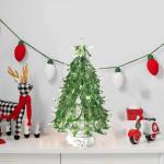 Glas-Weihnachtsbaum, Tisch-Weihnachtsbaum | Kleine Tisch-Weihnachtsbaum-Figur - Sammlerkunst-Glasstatue, Tisch-Weihnachtsbaum, Puppenhaus, Miniatur-Winterfiguren für die Weihnacht