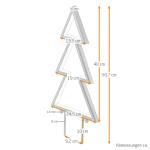 Led-boom 153 leds, 40 cm hoog, met grondstekker, dennenboom outdoor XS
