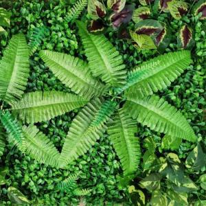 wand, kunstheg, plantenwand, groen, voor landschapsdecoratie of bruiloftsfeest, voor tuinen, hekken, binnenplaatsen, 9 stuks, 60 x 40 cm