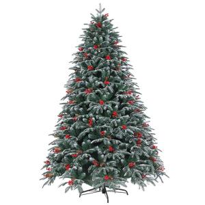 Künstlicher Weihnachtsbaum, 4 Fuß/5 Fuß/6 Fuß/7 Fuß/8 Fuß/9 Fuß/10 Fuß, realistischer Weihnachtsbaum, künstlicher Weihnachtsbaum mit stabilem Ständer, für die Partydekor