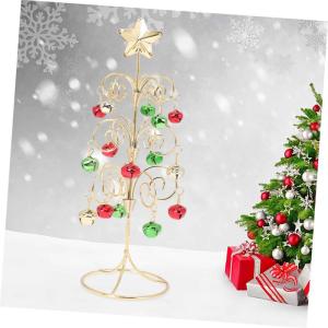 Weihnachtsbaum Mini-weihnachtsbäume Weihnachtliche Tischdekoration Christbaumschmuck Künstliche Weihnachtsbäume Tischkunstskulptur Weihnachtliche Tischplatte Metall Colorful