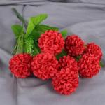 Kunst Blumen Kunstblume Hortensien Künstliche Blume Blumenstrauss Bouquet für Hochzeit Home Party Tisch Küche Büro Dekoration für Haus Garten Party 0509
