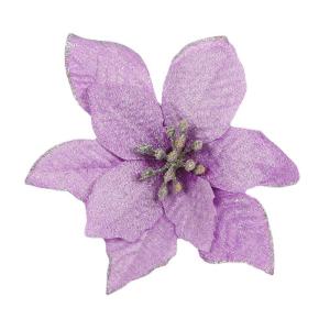 10/20/40pcs Weihnachtsbaum Dekorationen Künstliche Blumen Glitzer Faux Hochzeit Blumen Ornamente Für Weihnachtsbaum Neues Jahr Home Outdoor Dekoration