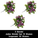Blumen Künstlich wie Echt Künstliche Blume Blumenstrauß Blumenschmuck für Haus Gefälschte Flowers Braut Hochzeitsblumenstrauß für Garten 1517