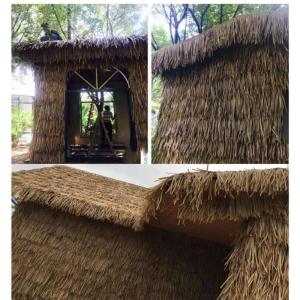 LYRWISHLTD Fake Thatch Simulation Kunststoff Thatch Fliesen PVC Thatch Dekoratives Dach Kunststoff Thatch Schuppen Farm Sun-Proof und wärmeisolierend Strohdach künstliche Thatch