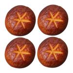 4 Stück Simulierte Shiitake-Pilze Multifunktions-pilzdekor Desktop-Fake-pilz Kinderbedarf Kleine Fotorequisite Desktop-kinderspielzeug Dekorativer Gefälschter Pilz Brown PVC