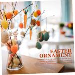 1 Satz Karotten-Ornament Falsches Karottendekor Exquisite Partydekoration Miniaturdekoration Easter Decoration Ozdoby Wielkanocne Karotten-dekor Kreative Ostergeschenke Schaum 12st
