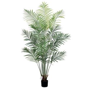 165cm künstliche Dypsis Lutescens Palme, Pflanze nur für den Innenbereich mit 15 abnehmbaren Stämmen, deko für Büro, Laden, Wohnung und Party