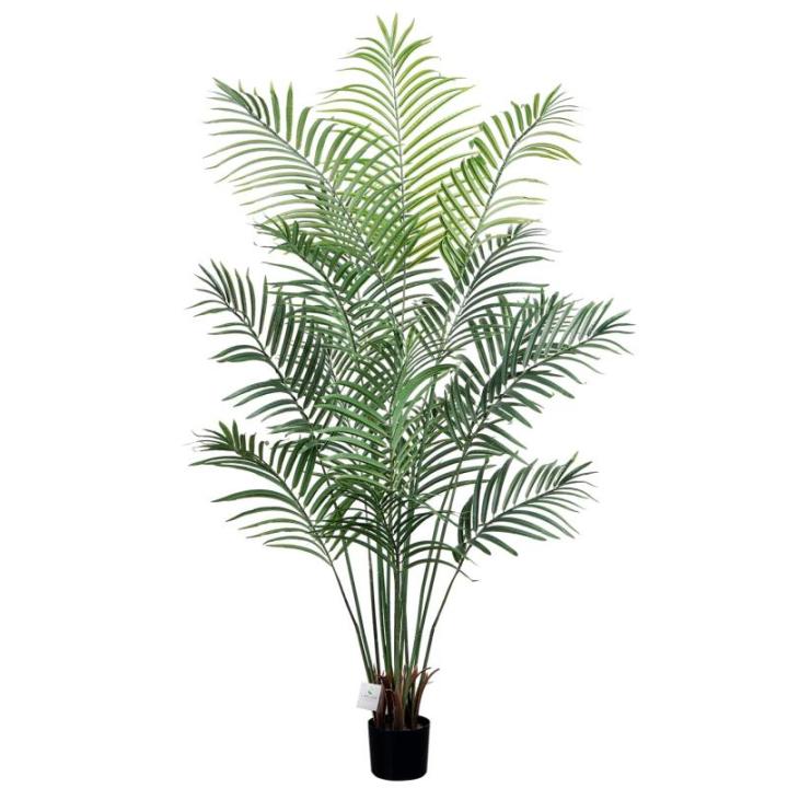 165cm künstliche Dypsis Lutescens Palme, Pflanze nur für den Innenbereich mit 15 abnehmbaren Stämmen, deko für Büro, Laden, Wohnung und Party