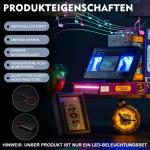 Muziekversie led-lichtset compatibel met Lego 43227 Villain Icons Disney Classic videocassette (geen model), decoratieverlichtingsset voor Disney Classic Video Tape Creatief cadeau