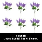 Boeket van , 35 cm, hyacint, boeket met lange steel, kunsthyacint bloemen voor thuis, tuin, bruiloft, tafel, decoratie, 1408