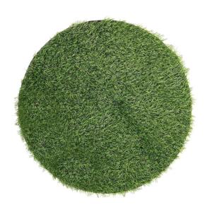 Schachtdeksel decoratie gazon eettafel decoratie tafelloper van gras tapijt bureauonderlegger placemat placemat ronde schachtafdekking groene planten