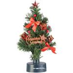 Autokerstboom: USB-kerstboom met led-kleurveranderende glasvezellampen (kerstboom voor auto 12V, mini kerst, dennenboom sigarettenaansteker)