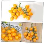 5st Simulierte Kleine Tomaten Lebensechte Gefälschte Kirschtomaten Simulation Kirschtomaten Requisiten Für Die Obstfotografie Dekore Aus Künstlichen Früchten Schaum Yellow
