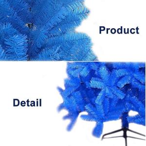 Weihnachtsbaum Weihnachtsdekoration Blau Künstlicher Weihnachtsbaum Weihnachtsbaum Festliche Dekoration Neujahr O Weihnachtsbaum Modisch，180cm