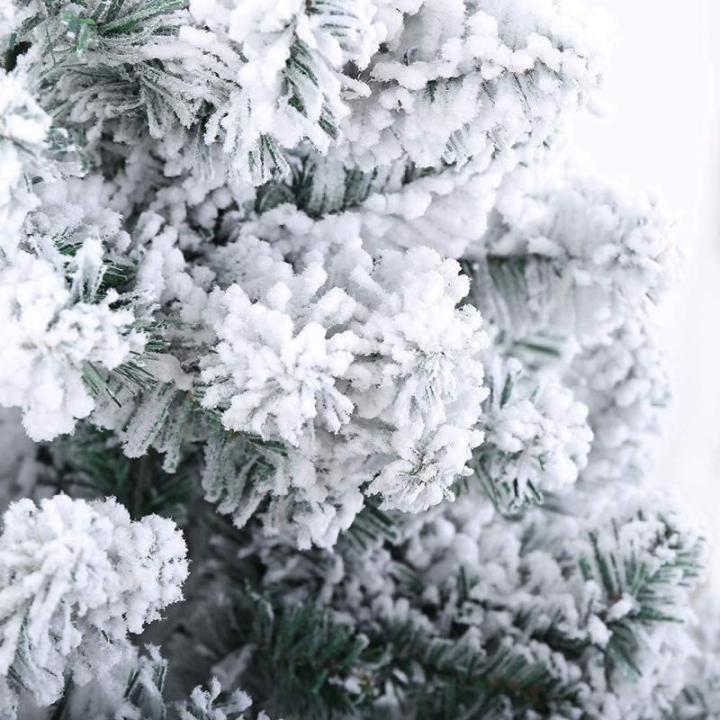 Weihnachtsbaum, Weihnachtsbäume, Ausverkauf, Mini-künstliche Weihnachtskiefer, schneebedeckter, aufklappbarer Kiefernbaum, Tisch-Weihnachtsbaum (Farbe: 2 Stück; Größe: 0,9 m) 