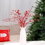 2-teiliges Weihnachtszweig-Weihnachtspflanzen-Arrangement für Weihnachtskränze, Erntedankfest, Hochzeitsdekoration