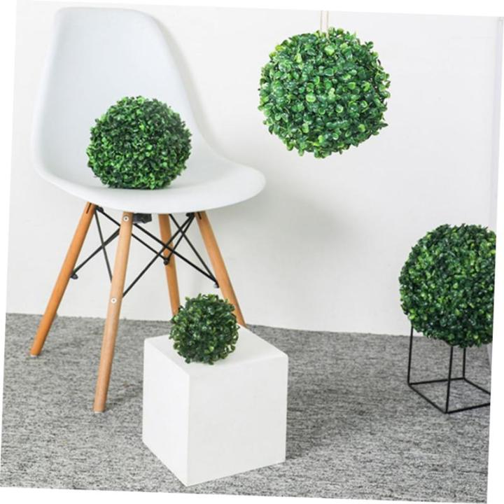 4 Stück Grasballständer Topiary-kugelstützkäfig Kugelkäfig Aus Buchsbaum Halter Für Blumengraskugeln Dekorative Pflanzenkugel Graskugel-Ornament-Rack Grüner Grasball Plastik