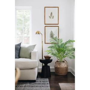 Künstliche Pflanzen Kunstpalme Kunstpflanze Groß Palme Kunstbaum Tropische Aesthetic Deko Wohnzimmer Balkon Schlafzimmer Büro Haus, 110CM