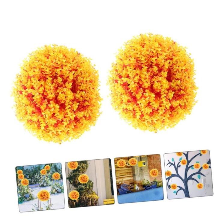 2 Stück Eukalyptus Gras Kugel Kunstrasen Kugel DIY Gras Kugeln Dekorative Kunst Gras Kugel Kunst Gras Pflanzen Kugeln Outdoor Deko Kugeln Kunstrasen Anhänger Kunststoff