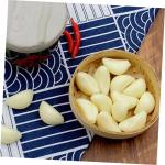 1 Satz Simulierter Knoblauch Realistische Knoblauchzehen Grüner Knoblauch Küchendekoartikel Simulierte Knoblauchzehen Gefälschtes Gemüse Simulierte Gemüsemodelle PVC 12st