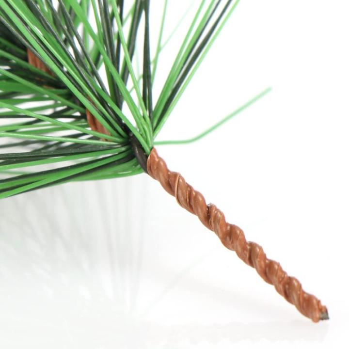 50 x strooidecoratie, decoratieve dennentakken om te strooien, decoratieve takken als knutselbenodigdheden, verfraait geschenken en potpourris (50 stuks, dennentakken)