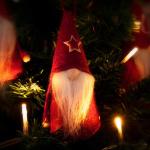12x Premium Kerstman 12cm - decoratie voor de kerstboom, kerstboomfiguur als boom, kerstversiering of cadeau