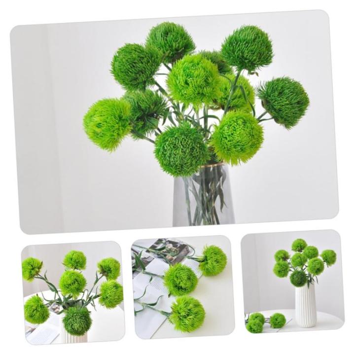 2st Formschnittkugeln Pflanzen Äste Künstliche Pflanzen Drinnen Grüne Kugeln Künstliche Pflanzendekoration Grüne Topiary-Kugeln Gefälschter Formschnittbaum Light Green Weich-
