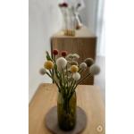 - Vilten bloemen boeket bloemen van vilt - boeket bloemen - Fair Trade - handgemaakt (woestijnzand), enkele bloem: 31cm